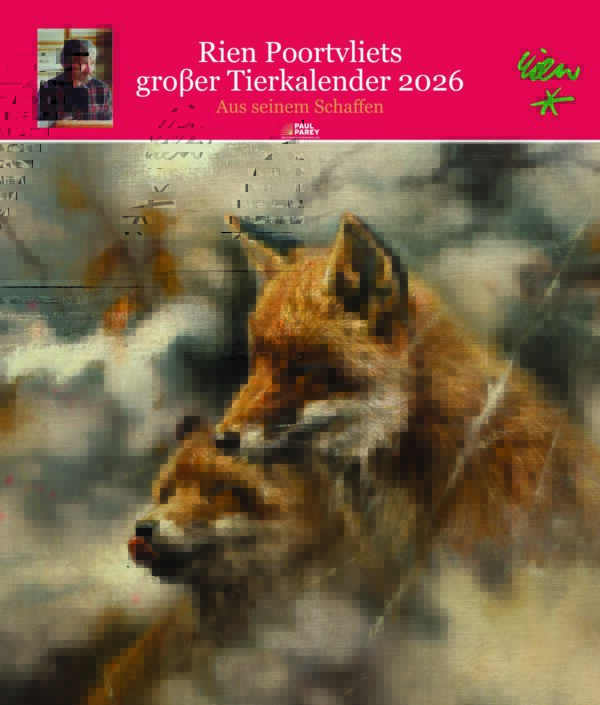 Rien Poortvliets grosser Tierkalender 2026
