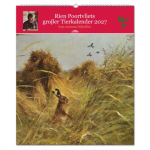 Rien Poortvliets grosser Tierkalender 2027